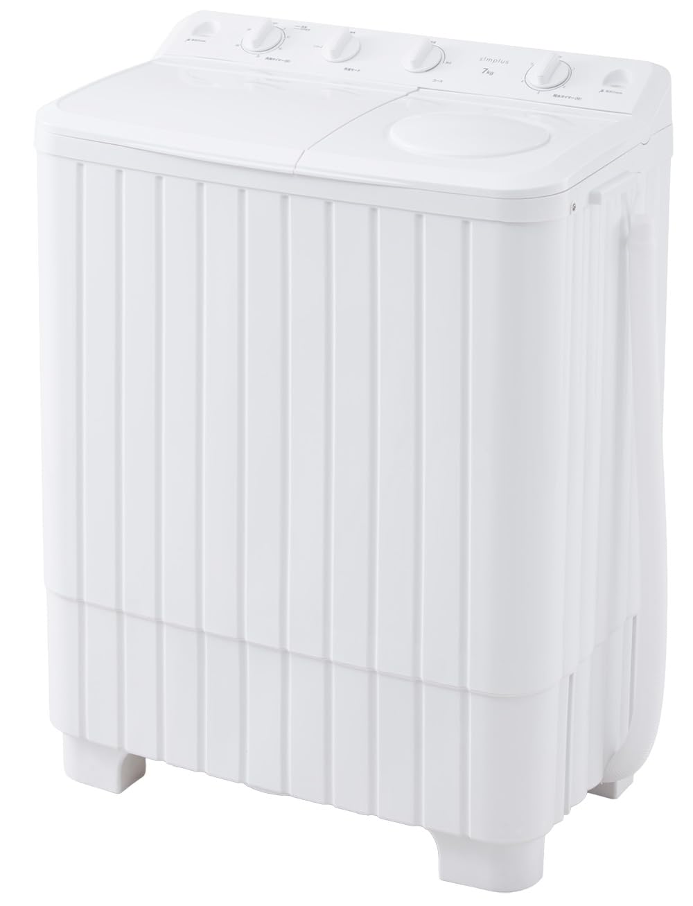 Amazon | simplus 二層式洗濯機 洗濯機 縦型二槽式 節電 エコ 軽量