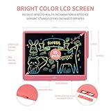 LCD Writing Tablet, 15 Inch LCD Coloring Drawing Tablet Doodle Board for Kids Learning Toys, Erasable Electronic eWriter Handwriting Sketch Pad Age 3+ - Image 4