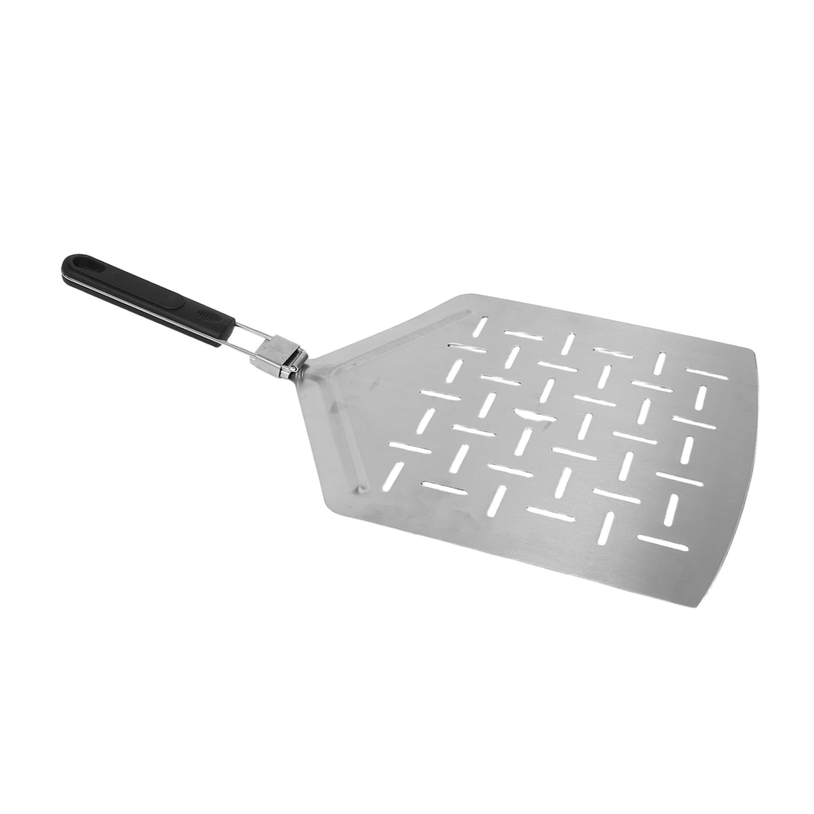 PRETYZOOM Paletta Per Pizza Fatta Spatola In Acciaio Perforata Accessori Manico Per - In Pietra Fori Rettangolari Per Torte Pane Pane Pollici Trasferimento