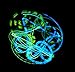 GloFX Exclusive Trans Morph 6-Led Orbit - Lights Spinning Lightshow Orbital Toy Rave Light
