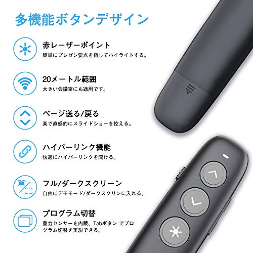 AMERTEER レーザーポインター RF036 の商品画像 1