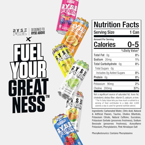 Ryse Up Supplements Ryse Fuel Sugar Free Energy Drink thumb #2