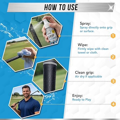 ACTIVE 2-in-1 Grip Cleaner Spray