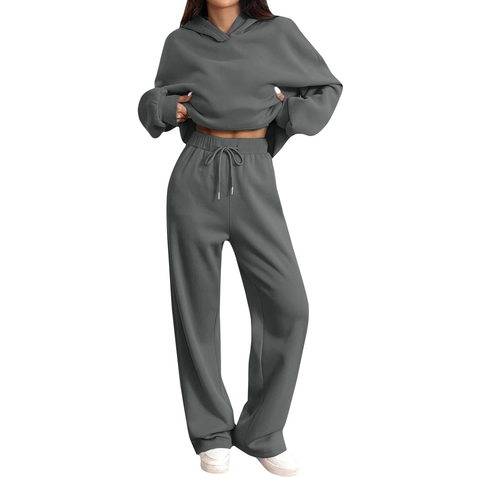 Tuta Da Donna Tute 2 Pezzi Casual Sportiva Completi Invernale Da Ginnastica