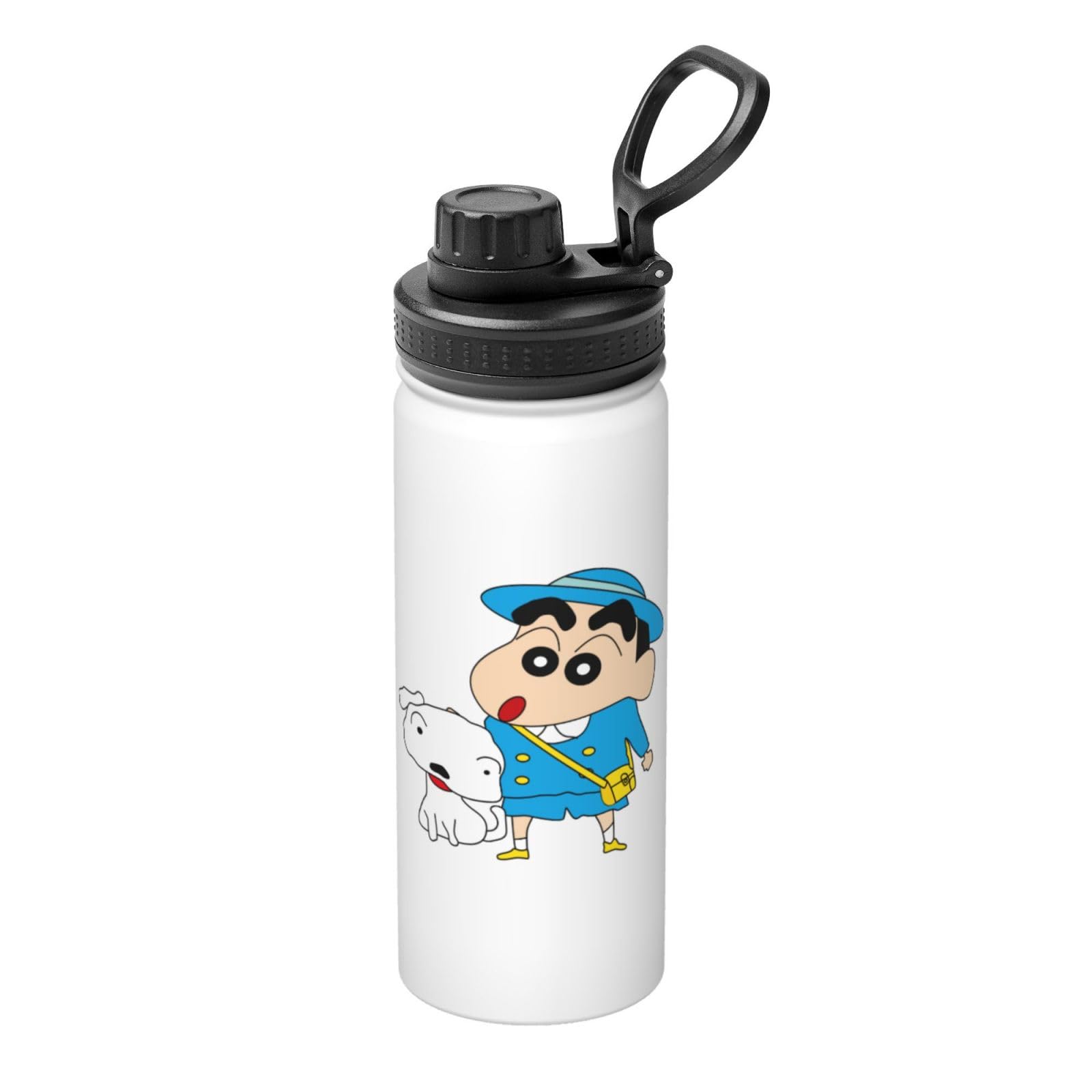 Amazon｜クレヨンしんちゃん 水筒 マグボトル 魔法瓶 コップ付き