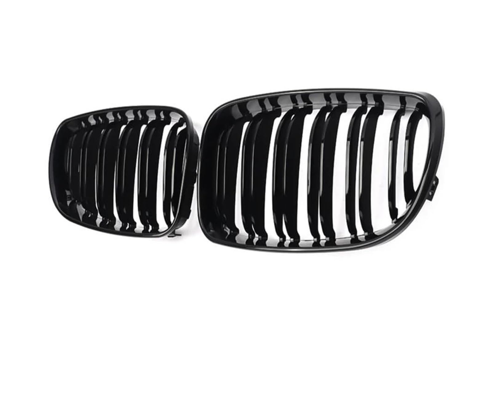 Parrilla delantera riñón de doble lama para coche E81 E82 E87 E88 2004-2011 3