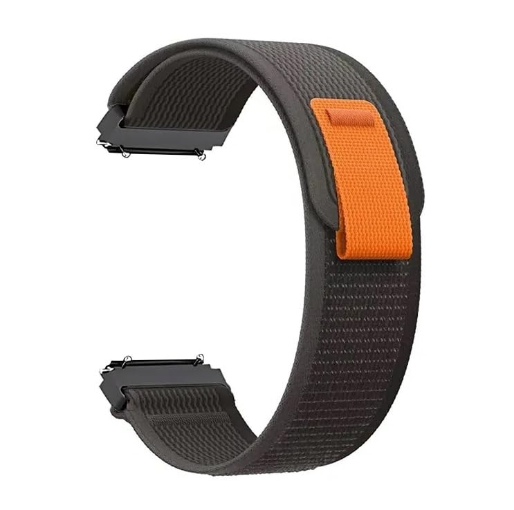 KHR® 22mm Nylon Trail Loop Band Strap Compatible with Amazfit GTR (47 mm) | GTR 2/2E | GTR 2 Lite | GTR 3 | GTR 3 Pro | GTR 4 Smart Watch Strap With 22mm Lugs