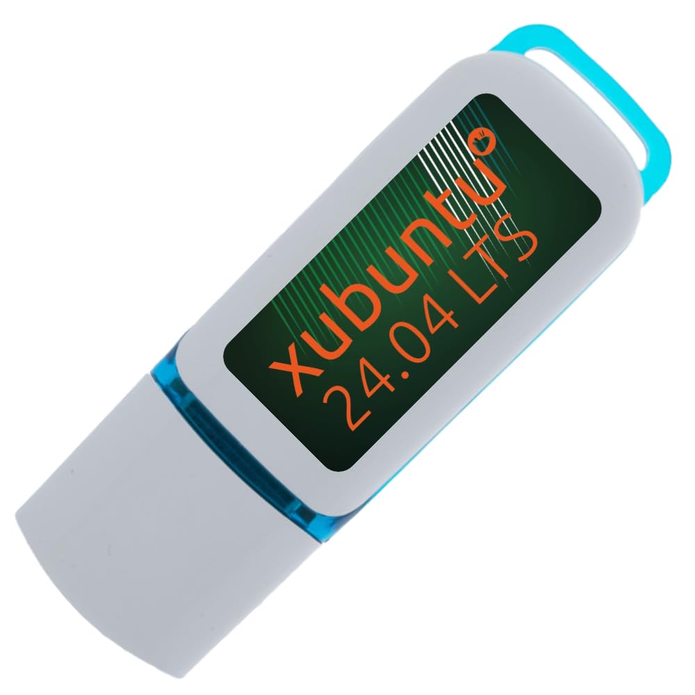 Xubuntu 24.04 LTS 16 GB USB 3.0 Stick