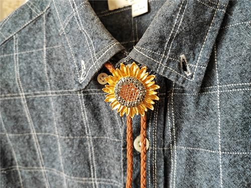 Image of Animal & Plant Bola Tie Bolo Tie Wedding Necklace for Men Women Groomsmen Western Cowboy Necktie