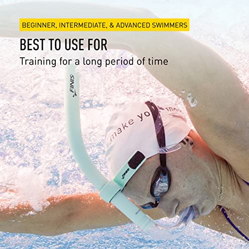 FINIS Glide Snorkel para natación - Ajustable - Color verde menta miniatura 5