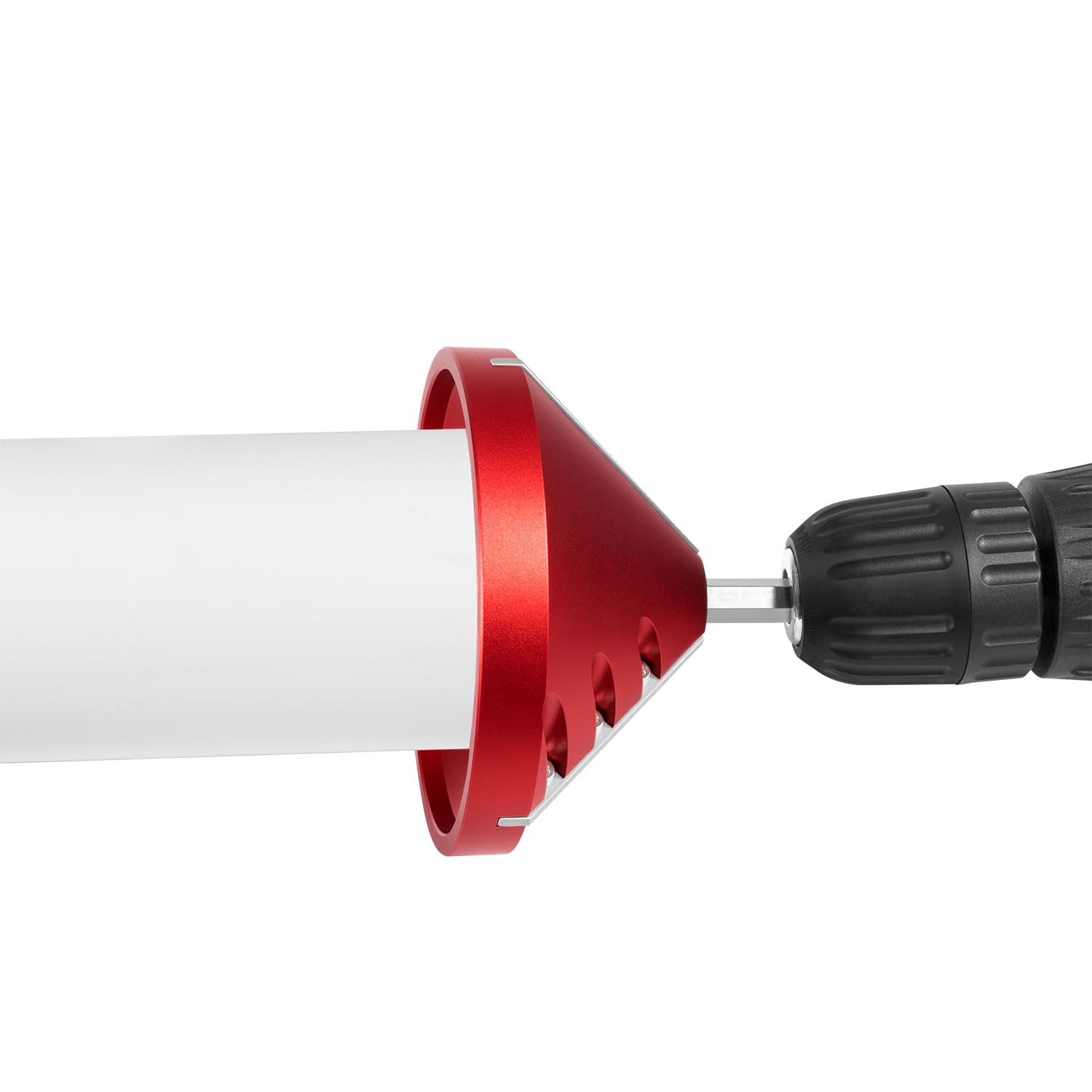 2 in 1 PVC Deburring Tool, Inner-Outer PVC Chamfer Tool, Pipe Deburring Reamer Plumbing Tool for PVC, ABS,CPVC, PP, PE Pipe with OD 0.75" to 3.5", ID 0.92" to 3.89"