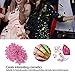 Dioche Fruit Nail Art 3D Polymer Clay, Fruit Nail Art, for DIY Crafts,Nail Art and Cellphone Decoration for DIY Crafts, 10g / pack (Strawberry)