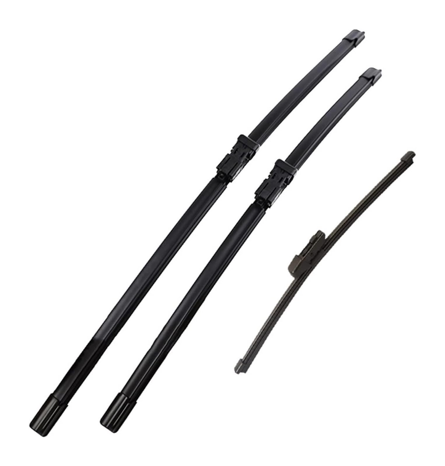Para Yeti 2009-2017 Limpiaparabrisas Coche Juego Hojillas Delanteras Y Traseras Parabrisas Ventana Cepillos Lluvia 24 "+ 19" + 11" Escobilla Limpiaparabrisas Automóvil(Left Hand Drive)