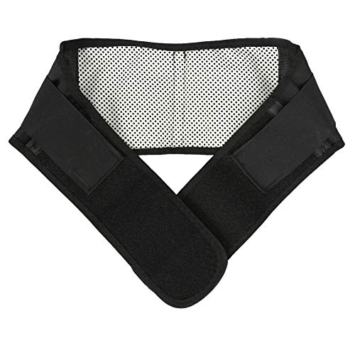 Lumbar Support Belt, New Tourmaline Self-Heating Magnetic Therapy Belt, Black Magnetic Waist Protection Belt, Support Waist And Maintain A Good Posture, Help To Relieve Pain