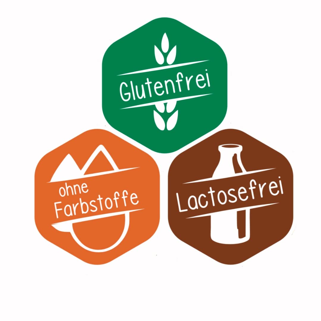 Werner´s Erbspüree mit Röstzwiebeln, 2x3 Portionen, 8 Packungen pro Karton, Glutenfrei, laktosefrei, ohne Farbstoffe, ohne zugesetzte Aromen, Mikrowellengeeignet,