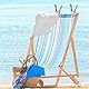 8 Stück Handtuchklammern für Strandliegen, Wäscheklammern Groß Edelstahl Handtuch Klammern Strandtuch für Strand Urlaub Outdoor Schwimmbad (Silber)