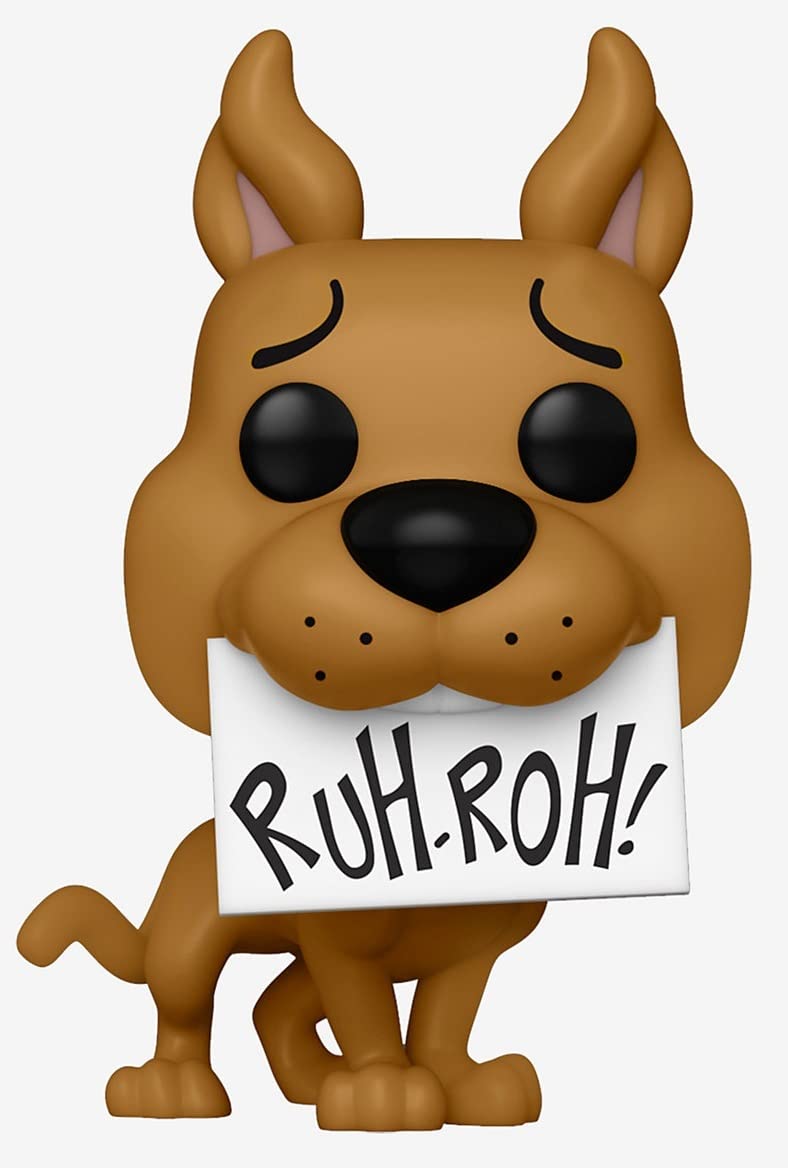 Funko Pop Animation: Scooby Doo- Scooby "Ruh-Roh!" (Exc), Action Figure - 61955, Multi Color