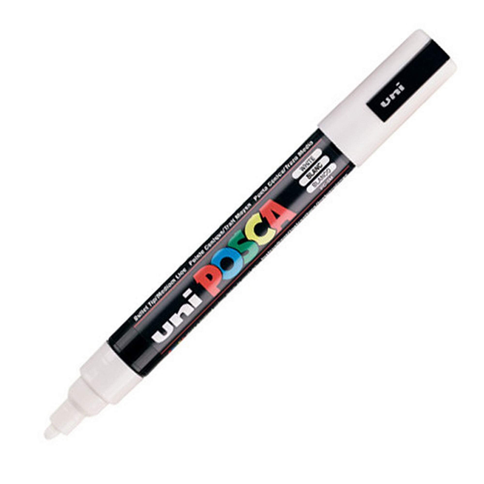 Uni-Ball Uniposca PC-5M Negro Rotulador (2 szt.)