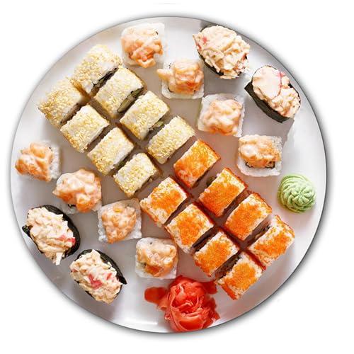 DJ One Pair Prato de sushi DJ Wasabi #1 almofadas de arranhões 1200 recordações de vinil 30,48 cm Ta
