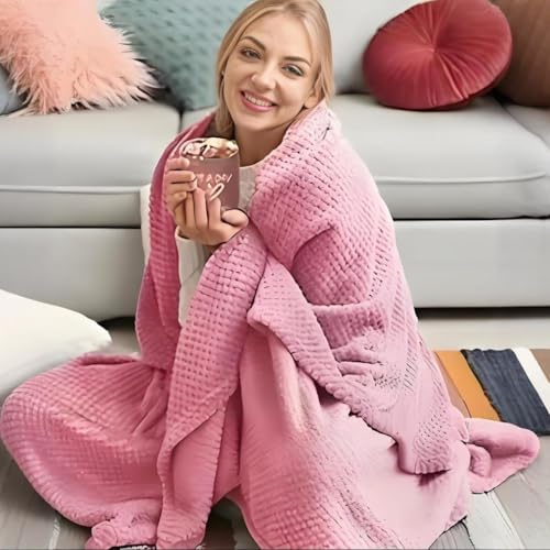 12 Pcs Birthday Gifts for Women, Self Care Gifts, Unique Relaxing Spa Gift Basket with Luxury Flannel Blanket, Get Well Soon Gifts for Women, Mom, Friends, Sister, Wife, Mother's Day,Valentine's Day - Image 6