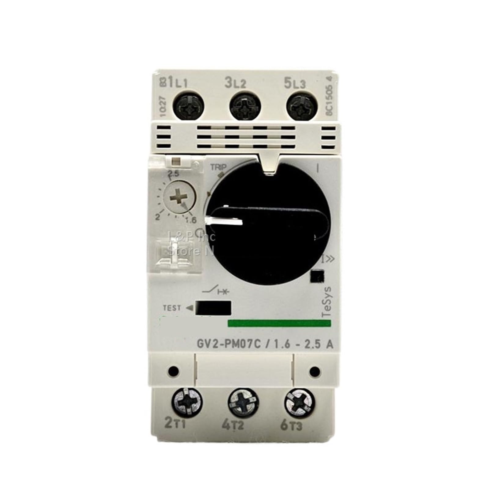 LHNBGTUIW Electrical Products GV2-PM07C Motor Circuit Breaker Protection GV2PM07C 1.6-2.5A 3P knob Type