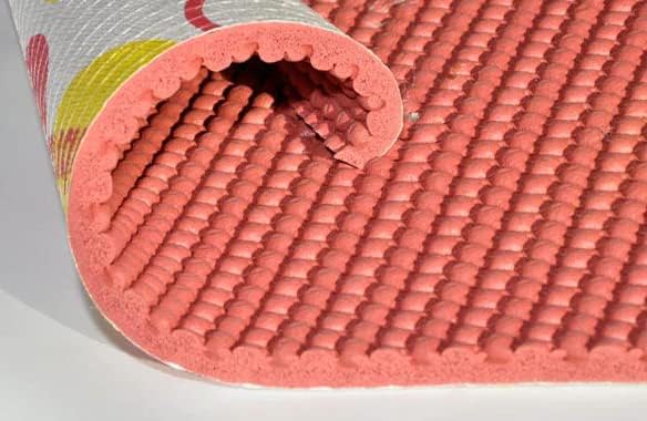 Tredaire Colours Red Rubber Carpet Underlay - 10.96m2 Roll Size