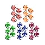 I Got My Covid-19 ワクチンスターバースト - 臨床および公衆衛生 - ピンバックボタンバッジ - 2.25インチ ラウンド, 2.25 Inch, 金属 プラスチック 紙, 宝石なし