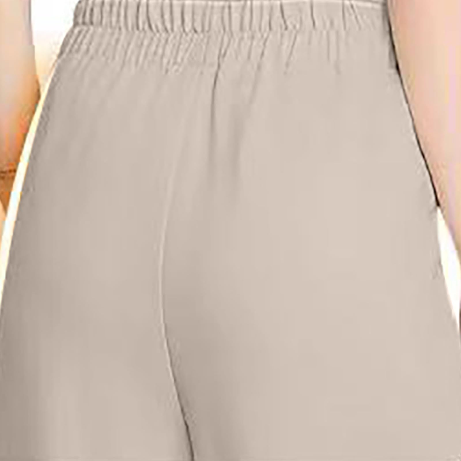 Generisch Pantalon d'été élégant pour femme - Taille haute - Pantalon d'affaires - Pantalon de costume large - Pantalon de loisirs aéré - Pantalon d'été élégant - Pantalon d'été décontracté - Pantalon