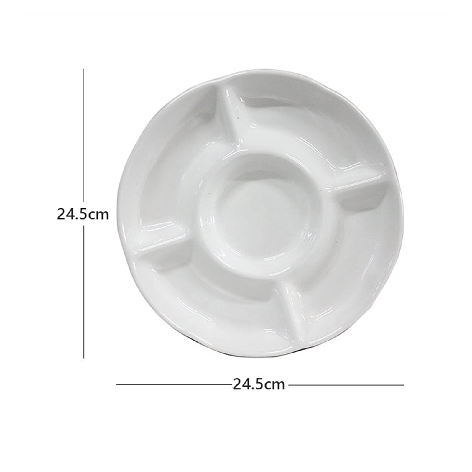 Paleta akwarelowa, paleta paletowa, paleta artystyczna do farb olejnych, narzędzie do mieszania kolorów gwaszu olejnego (rozmiar: 30,2 cm)