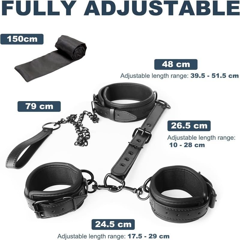 Amazon.com: Sex Restraints Bondage Kit Couple Sex Toy Restraints Rope Kit  for Couples Sexual Pleasure Tools for Women and Men Hoodies LM17-156 :  Health & Household