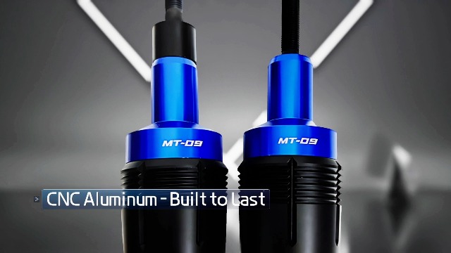 Amazon.com: Blue CNC Frame Sliders Fit for Yamaha MT-09/MT-09 SP