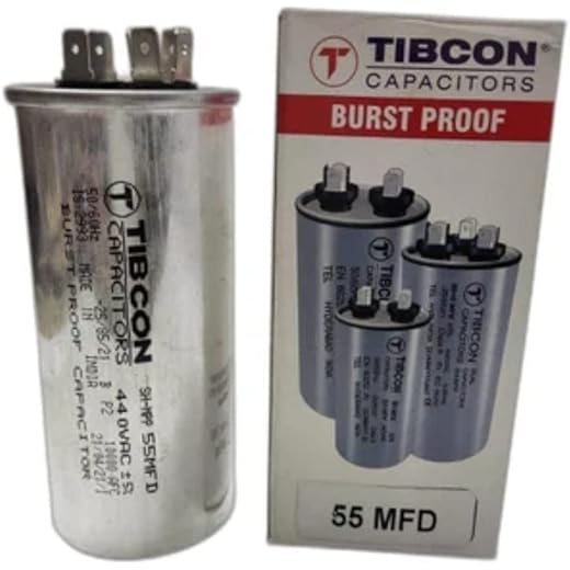 Spinxx 55 MFD 440V Tibcon Capacitor for Air Conditioner Spl