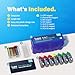 Lupo 6-in-1 Pool Test Kit | Pool Testing Kit for Residential Swimming Pools & Spas for Testing Total Chlorine, Total Bromine, pH, Base Demand, Acid Demand & Total Alkalinity Quick & Accurate Testing