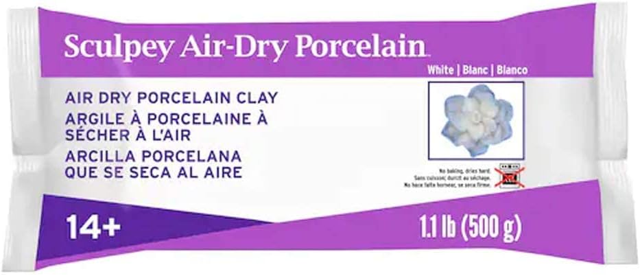1.1lb. Sculpey Air-Dry Porcelain Clay