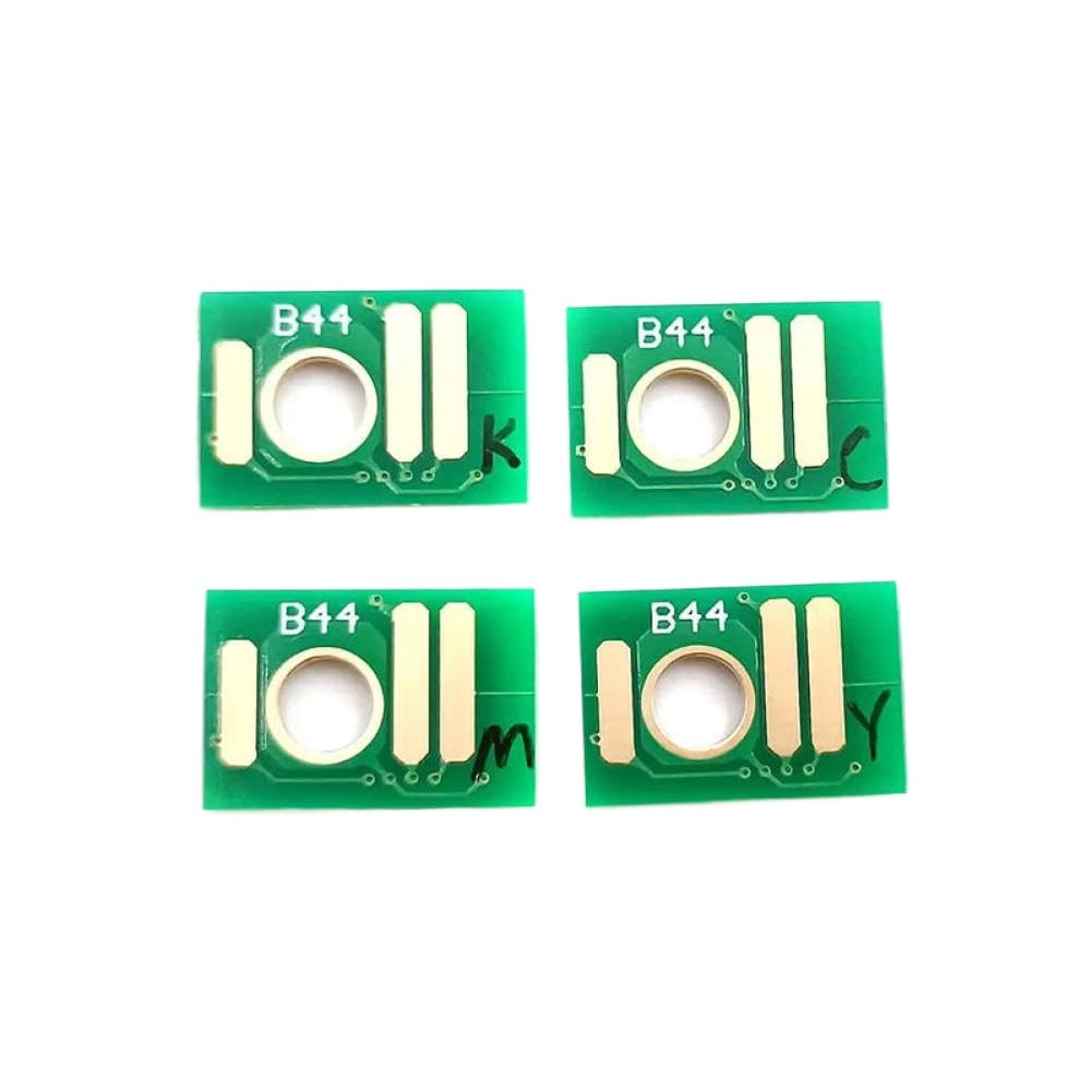 Chip per cartuccia d'inchiostro monouso a 4 colori da 200 ml compatibile con le stampanti DE100 DE-100 DE 100(1SET(KCMY))