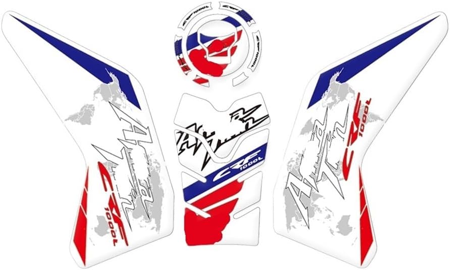 Tank Traction Pad for CRF1000L for Africa for Twin 2016-2019 Motorcycle Tank Pad Protector Sticke Epoxy Resin PVC