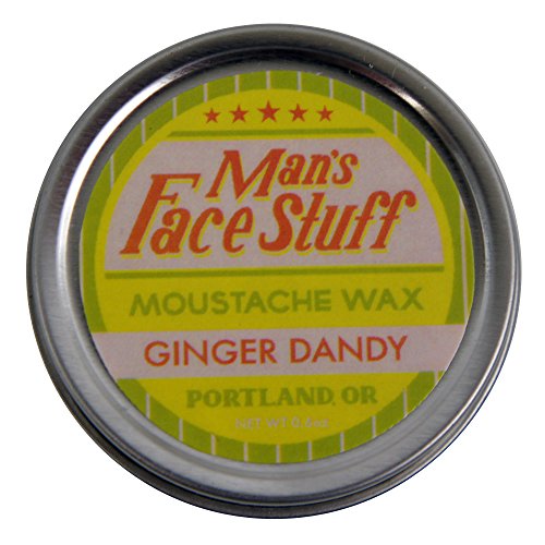 MAN'S FACE STUFF Ginger Dandy Mustache Molding Wax