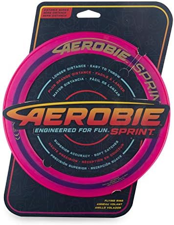 Aerobie Sprint Ring Outdoor Flying Disc - 25cm - Orange