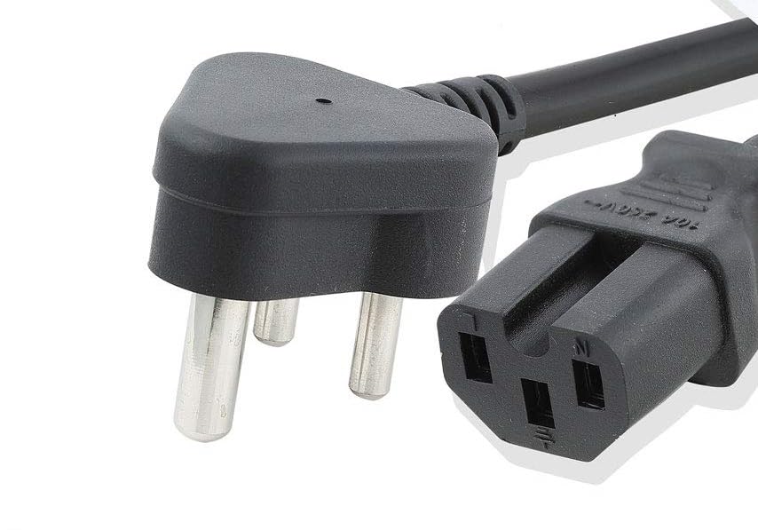 Celton Cut Type Power Cord Desktops PC and Printers|Monitor SMPS Power Cable IEC Mains Power Cable Black (B0CR79ZBQW) Amazon Price History, Amazon Price Tracker