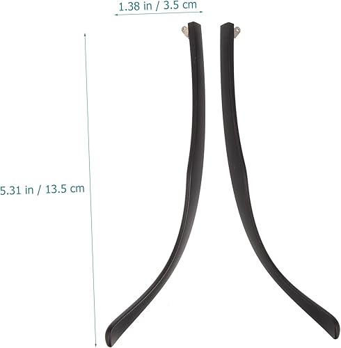 Miniatura 6 de Gatuida 1 par de accesorios de gafas de sol de silicona titanio gafas de sol brazos reemplazo gafas puntas de silicona puntas de extremo de gafas