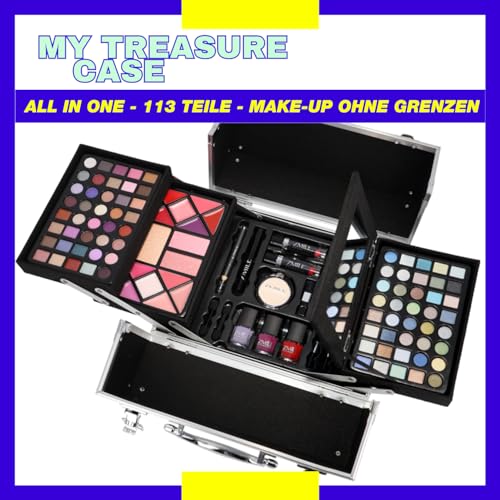 ZMILE COSMETICS MY TREASURE CASE Kosmetikkoffer vegane Kosmetik mit Schminke - Make Up Set für unterwegs, zum Reisen und Verschenken