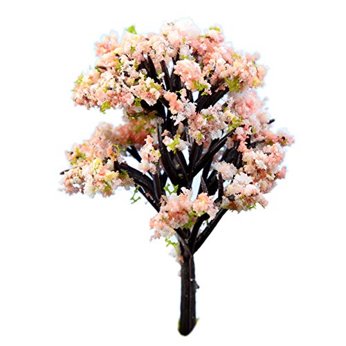 Model Mini Plastic Trees Forest Tree Train Layout Garden Landscape for Decoration