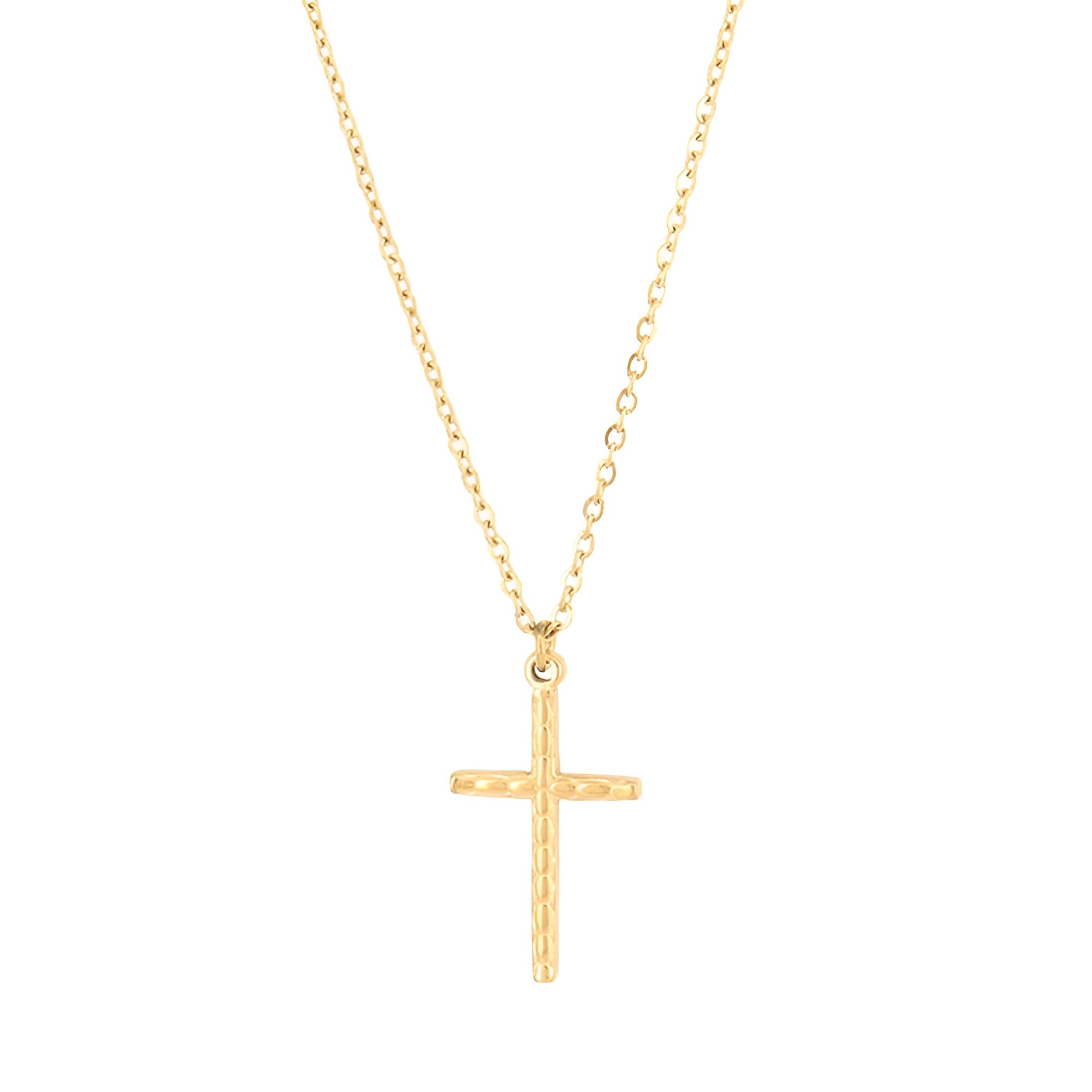 Collier petite croix argent 925 : cadeau anniversaire délicat