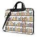 Lustige Bücherregale Sammlung und Leiter Laptop Tasche Umhängetasche Aktentasche Umhängetasche Schulter Crossbody Sling Arbeitstasche