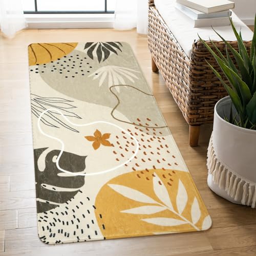 Lahome Boho Washable Hallway Rugs - 2x4 Area Rugs Non-Slip