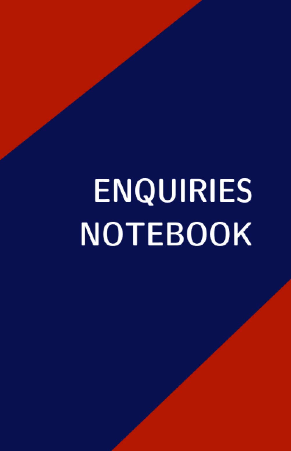 Enquiries Notebook: Estimate Log Book | Estimate and Quotes | Job Record Book | Job Enquiries | Price Quotes