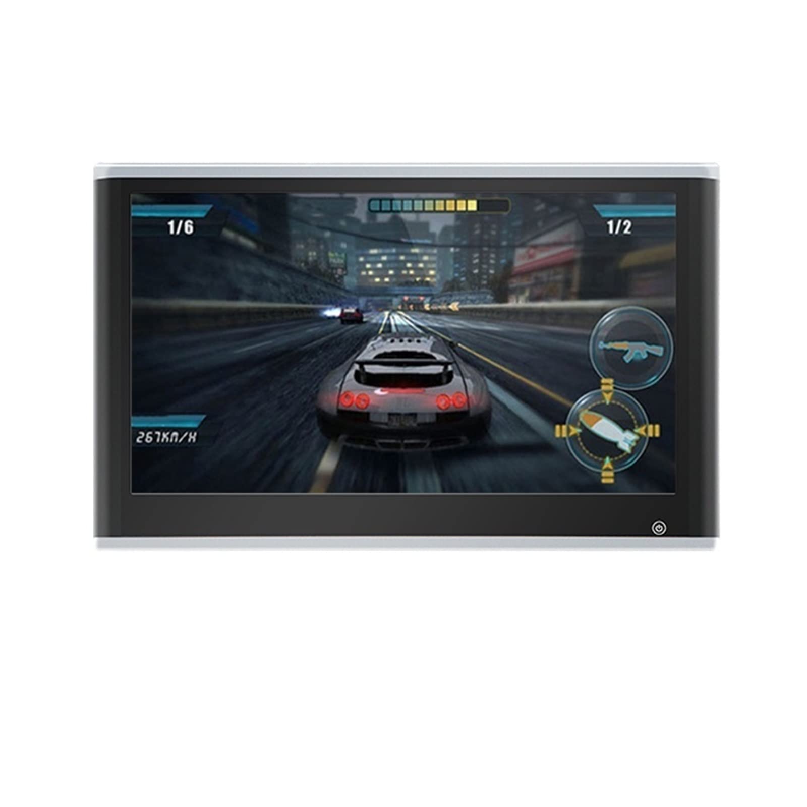 CVFRDD Car Headrest Player Car Headrest Monitor 3+32GB 13. Inch Multifunction Tablet Touch Screen 1080P Video Movie Player(1 PCS Silver 12.5)