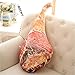 ZHQMeos Simulazione prosciutto Cuscino Peluche Bacon Cuscino Regalo di Compleanno per Bambini Bambola,Cuscino di prosciutto
