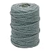 Produktbild Vivifying 5 mm Juteseil, 30M Natürliche Geflochtene Jute Makramee-Schnur für Garten, Geschenke, DIY Handwerk (Grau)