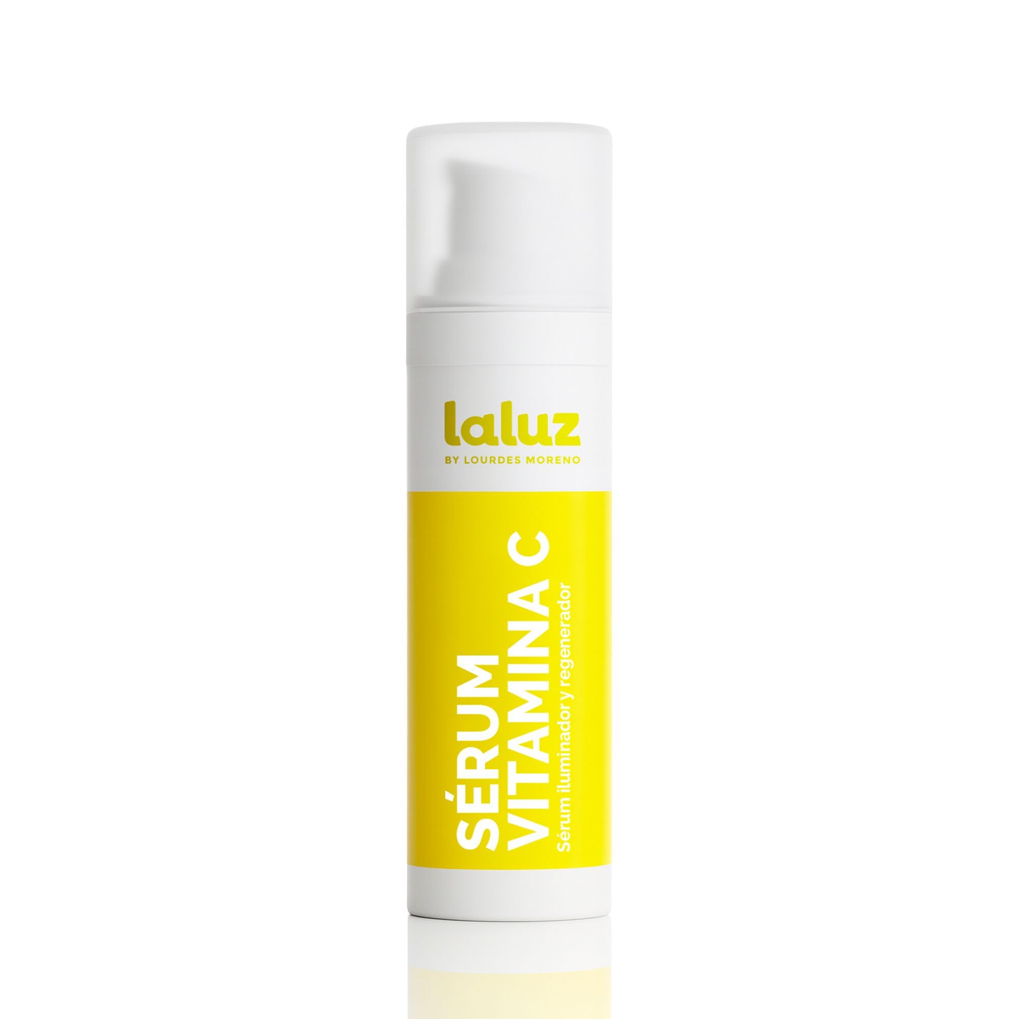 LaLuz by Lourdes Moreno I Siero viso Vitamina C Antiossidante e Rassodante I Siero Viso Illuminante Antirughe e Antimacchia I Skin care serum Adatto a Tutti i Tipi di Pelle, Anche Sensibili | 30 ml